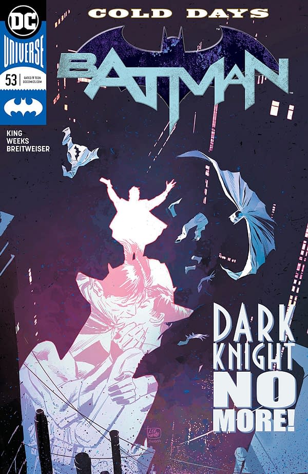 Batman #53 cover by Lee Weeks and Elizabeth Breitweiser