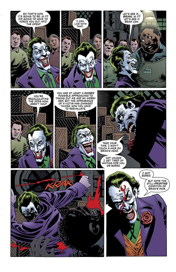 Batman: Kings of Fear #1 art by Kelley Jones and Michelle Madsen