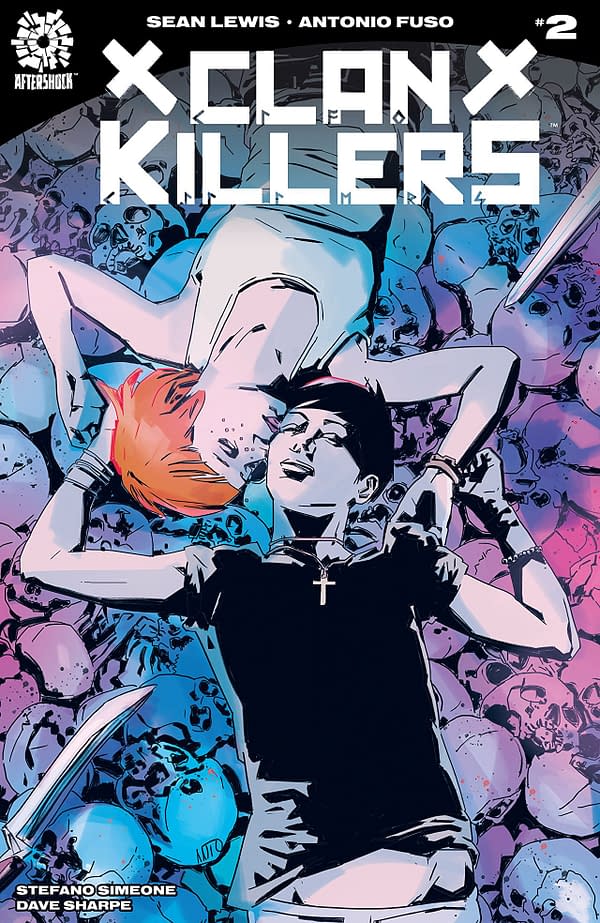 Clankillers #2 cover by Antonio Fuso and Stefano Simeone