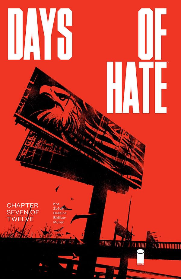 Days of Hate #7 cover by Danijel Zezelj