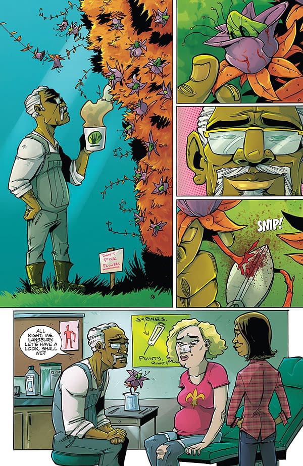 Farmhand #2 art by Rob Guillory and Taylor Wells