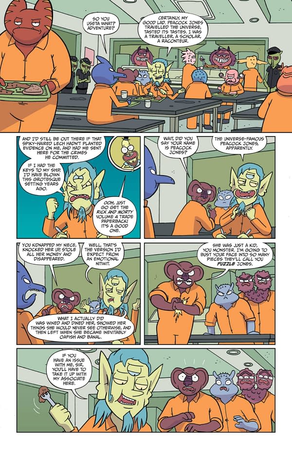 Rick And Morty #41 Gets Heavy With Continuity &#8211; Mr Meeseeks Provides Muscle For Rick Revenge Squad