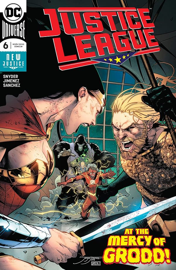 Justice League #6 cover by Jorge Jimenez