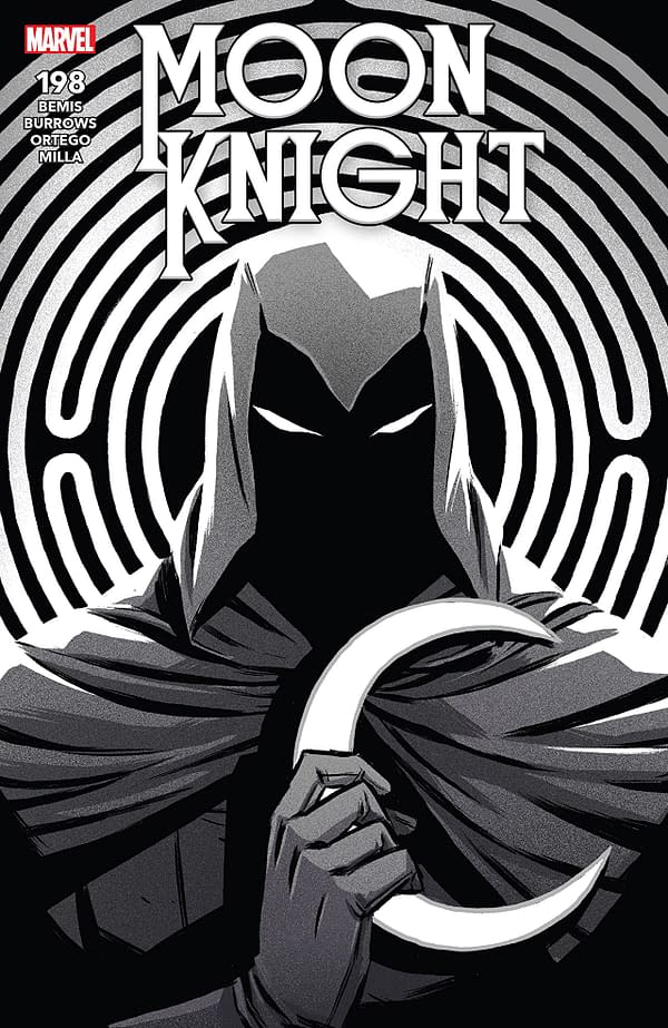 Moon Knight #198 cover by Becky Cloonan