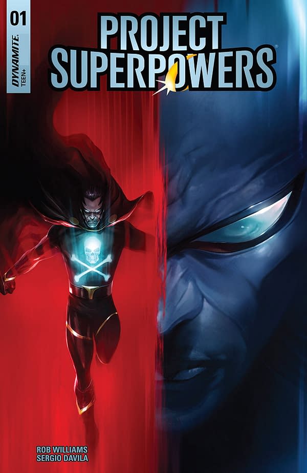 Project: Superpowers #1 cover by Francesco Mattina
