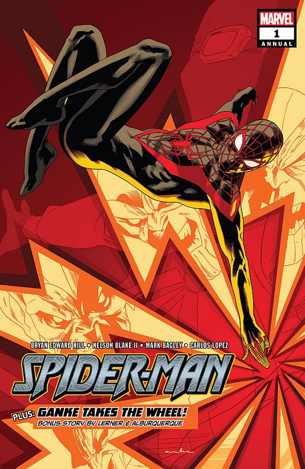 Spider-Man Annual #1 cover by Kris Anka