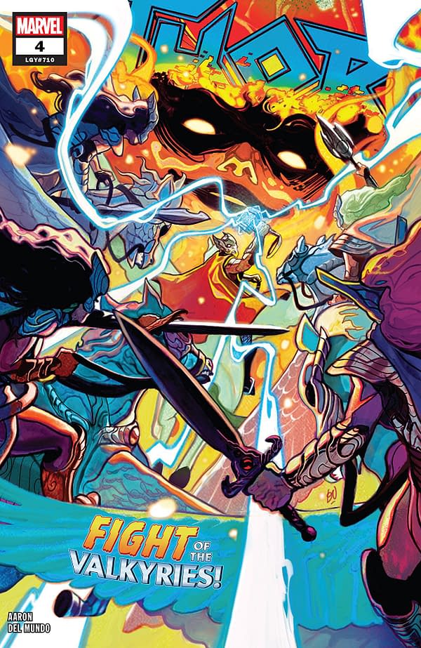 Thor #4 cover by Mike del Mundo