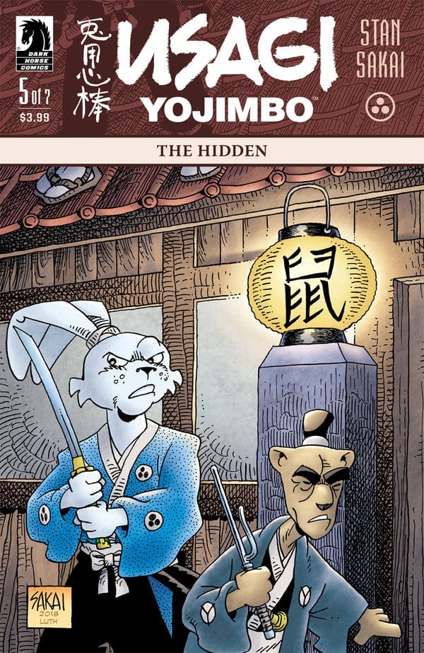 Terminator, Ether, and Usagi Yojimbo in Previews for Dark Horse Comics for August 15th
