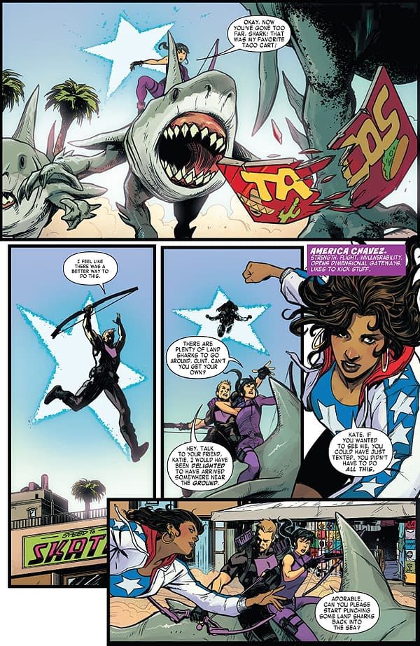 West Coast Avengers #1 art by Stefano Caselli and Triona Farrell