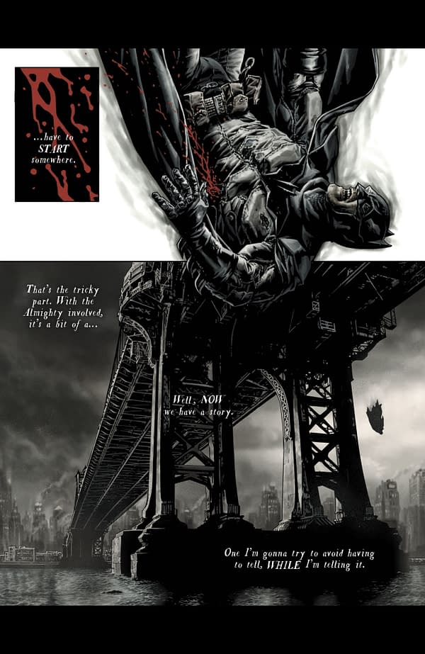 Batman: Damned Preview by Brian Azzarello and Lee Bermejo &#8211; John Constantine Prefers Batman to Superman