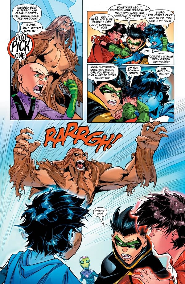 The Death Of The Joker Jr in The Adventures Of The Super Sons #3 (Preview)