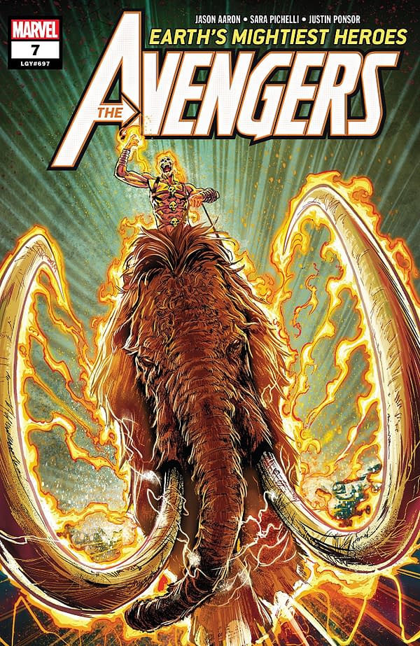 Avengers #7 cover by Geoff Shaw and Jason Keith