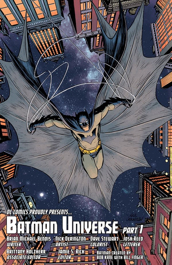 Preview Brian Bendis and Nick Derington's Batman 100-Page Giant #3 Story, (Maybe) In Your Walmart Soon