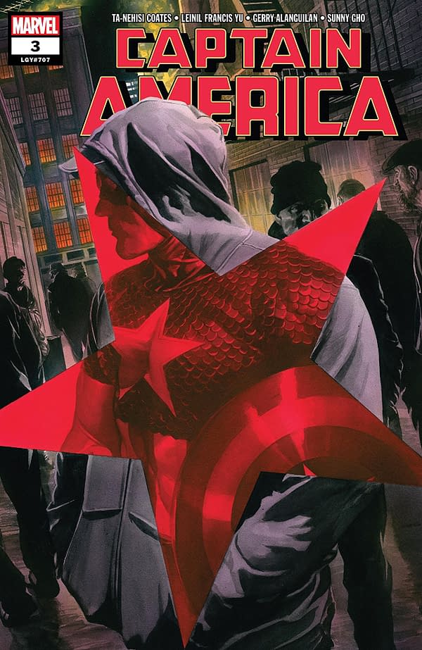 Captain America #3 cover by Alex Ross