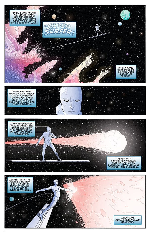 The Silver Surfer Annual #1 art by Andre Lima Araujo