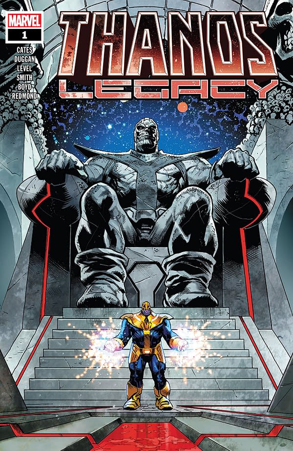 Thanos Legacy #1 cover by Geoff Shaw and Antonio Fabela