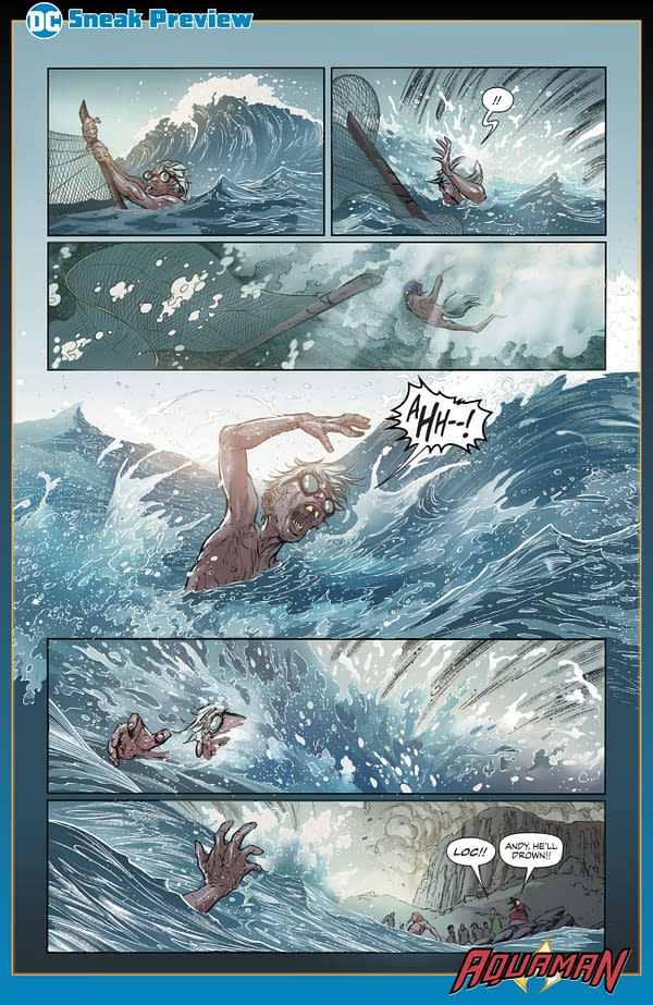 Aquaman, Now a Fisherman, in Kelly Sue DeConnick and Robson Rocha's Revamp (Preview)