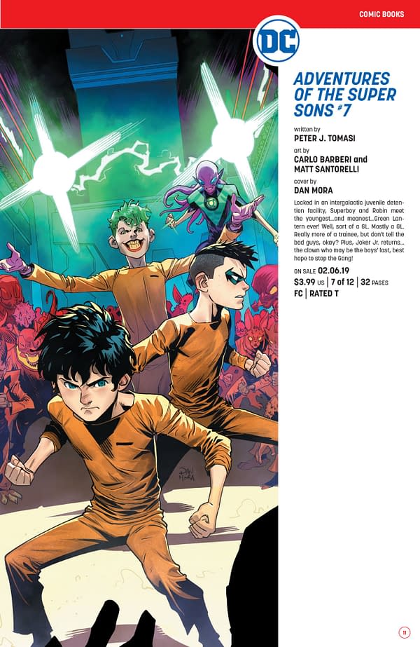 The Full DC Comics Catalog for February 2019 &#8211; Going Young