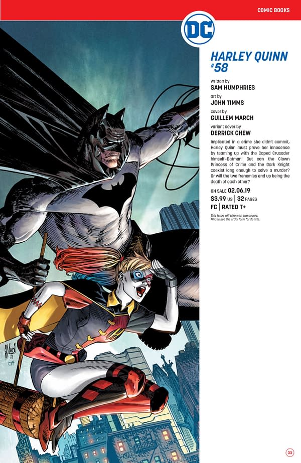 The Full DC Comics Catalog for February 2019 &#8211; Going Young