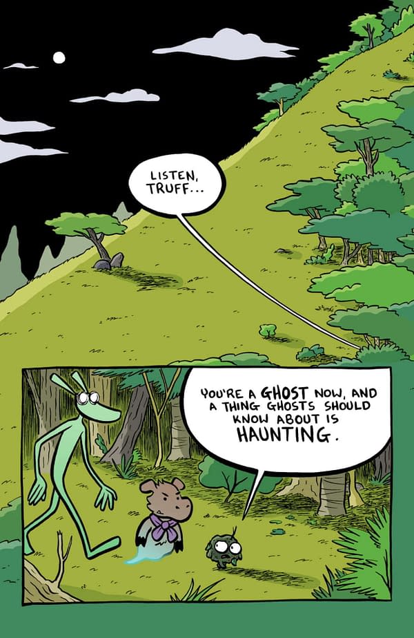 Stories Not in Joey Weiser's Ghost Hog Graphic Novel for Free Comic Book Day 2019 &#8211; Preview