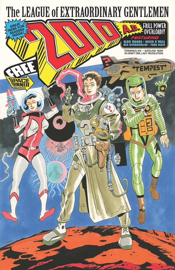 Alan Moore and Kevin O'Neill Do 2000AD for Final League of Extraordinary Gentlemen in April