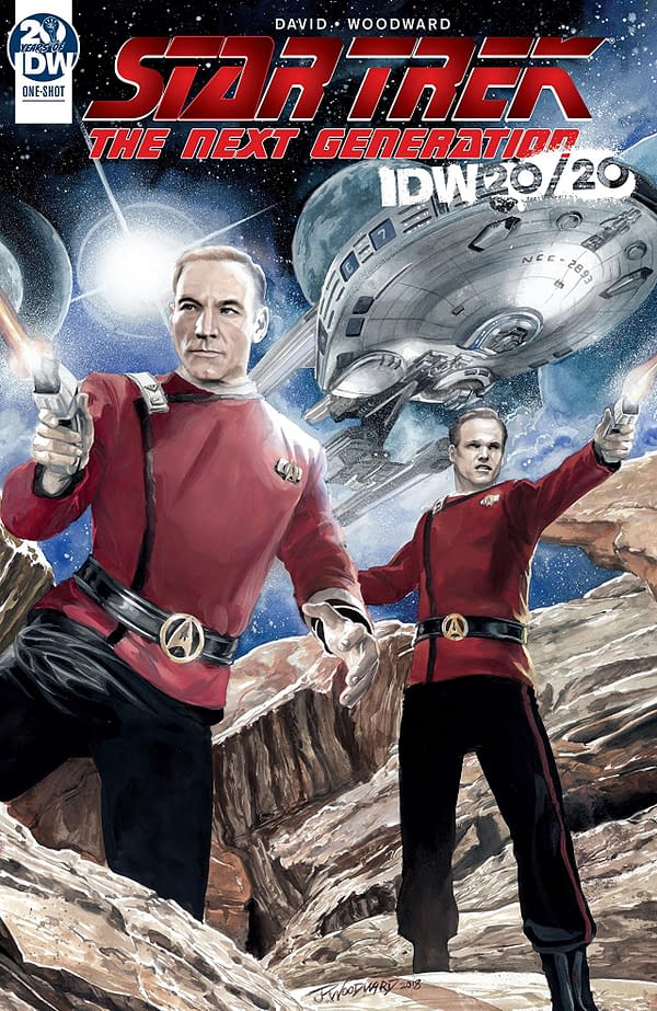 IDW's Young Picard Stargazes with Fantastic Star Trek: 20/20