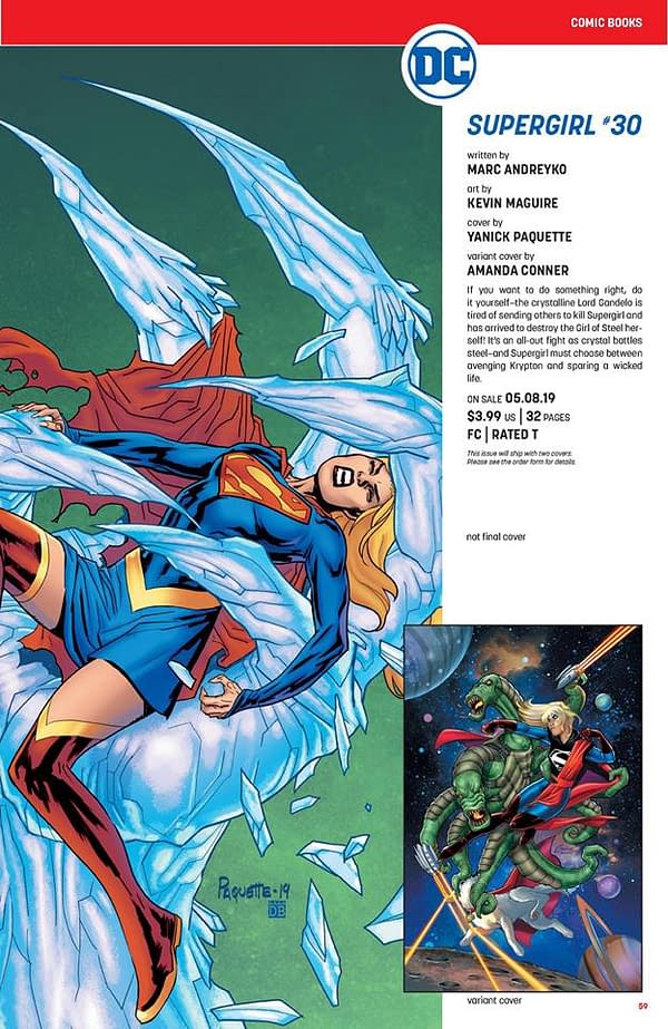 Full DC Comics May 2019 Catalog Solicits &#8211; From Year Of The Villain to The Last Knight On Earth (UPDATED)