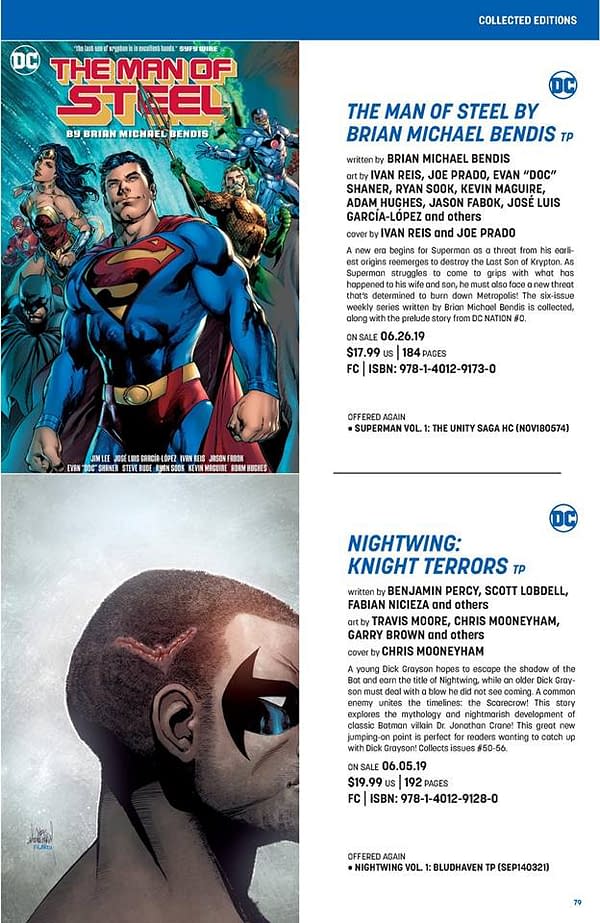 Full DC Comics May 2019 Catalog Solicits &#8211; From Year Of The Villain to The Last Knight On Earth (UPDATED)