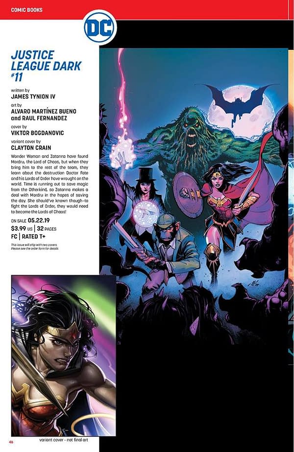 Full DC Comics May 2019 Catalog Solicits &#8211; From Year Of The Villain to The Last Knight On Earth (UPDATED)