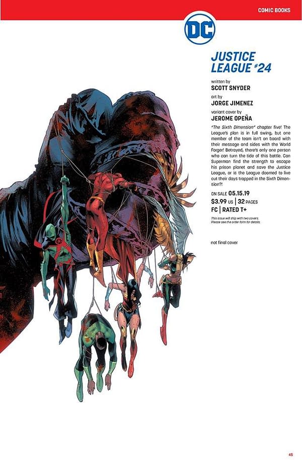 Full DC Comics May 2019 Catalog Solicits &#8211; From Year Of The Villain to The Last Knight On Earth (UPDATED)