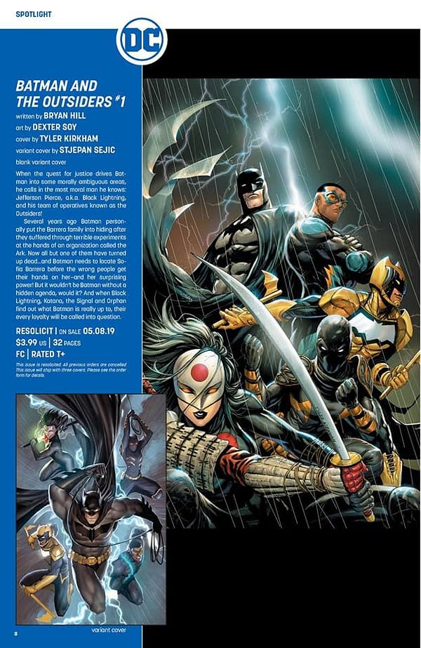 Full DC Comics May 2019 Catalog Solicits &#8211; From Year Of The Villain to The Last Knight On Earth (UPDATED)