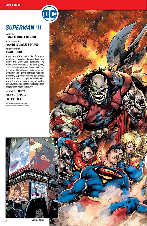 Full DC Comics May 2019 Catalog Solicits &#8211; From Year Of The Villain to The Last Knight On Earth (UPDATED)