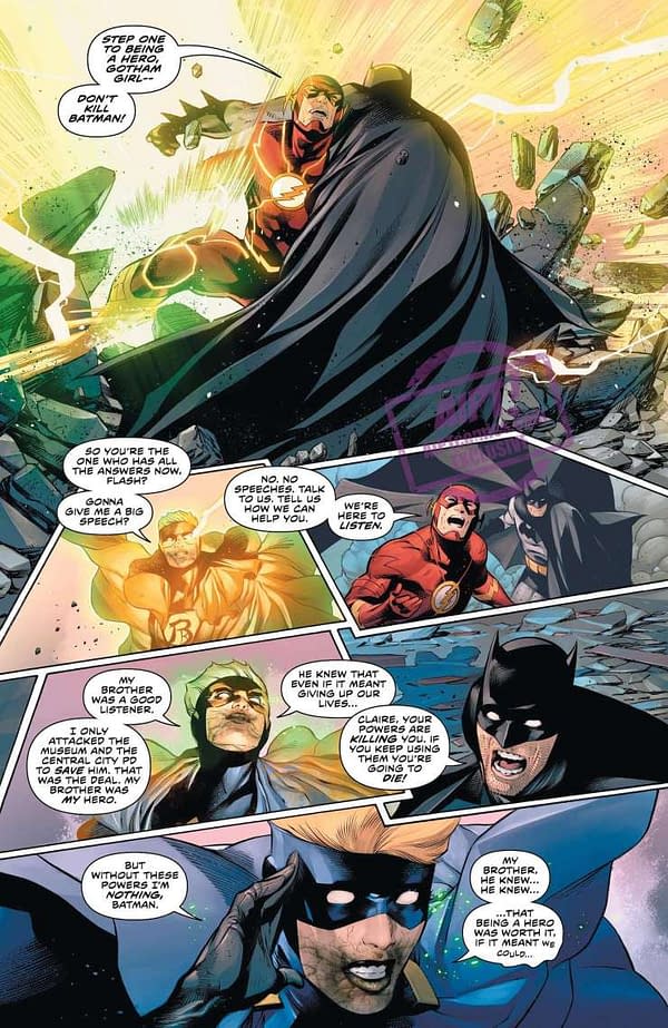 Through the Sanctuary Doors in Tomorrow's Flash #65, Previewed