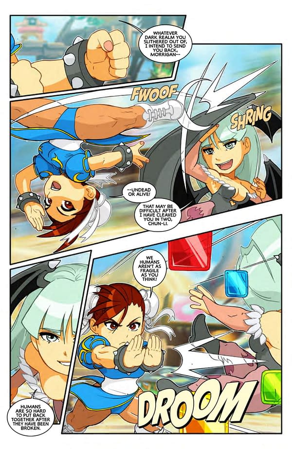 Sakura Vs Karin to the Death in Street Fighter Free Comic Book Day 2019 Preview