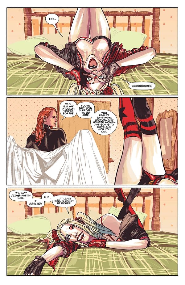 Caveman Poetry, Philosophy, Poison Ivy and Hugging Flashes in Heroes In Crisis #6 Preview