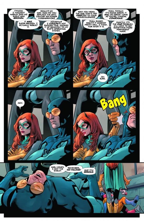 When Batgirl One-Punched Blue Beetle in Heroes In Crisis #7 Preview