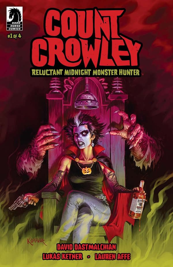 David Dastmalchian Writes a New Dark Horse Series, Count Crowley: Reluctant Midnight Monster Hunter
