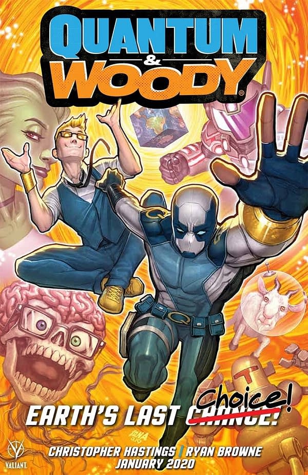Hastings and Browne Relaunch Quantum and Woody at Valiant in 2020