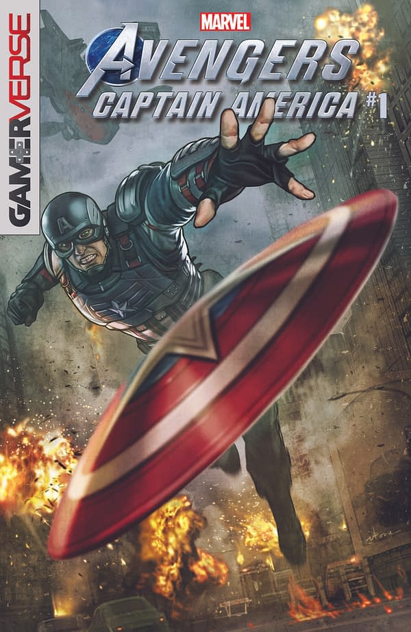 Captain America and Black Widow Get Marvel's Avengers Video Game Prequel  Comics in March