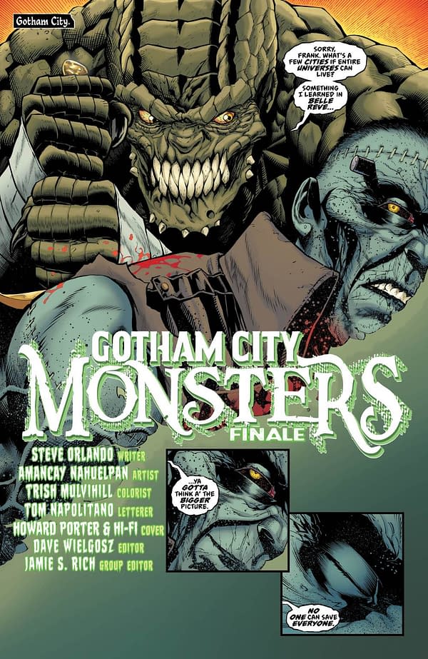 Gotham City Monsters #6 [Preview]