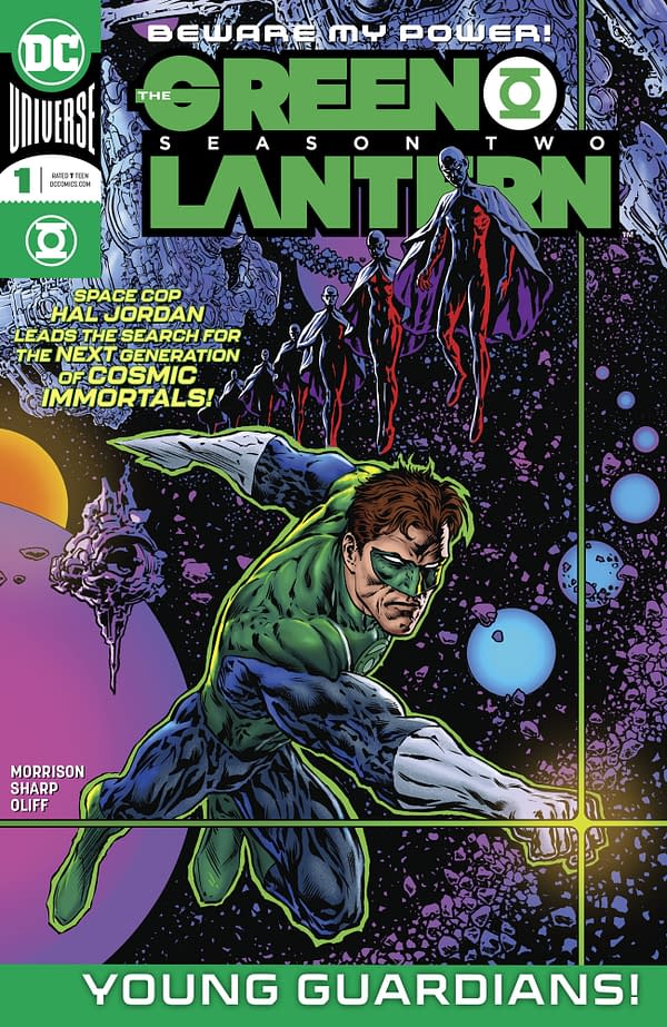 Grant Morrison and Liam Sharp's The Green Lantern Season 2 Drops From 12 to 8 Issues &#8211; Is This 5G?