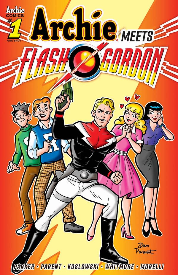 Archie Meets Flash Gordon in June, by Jeff Parker and Dan Parent