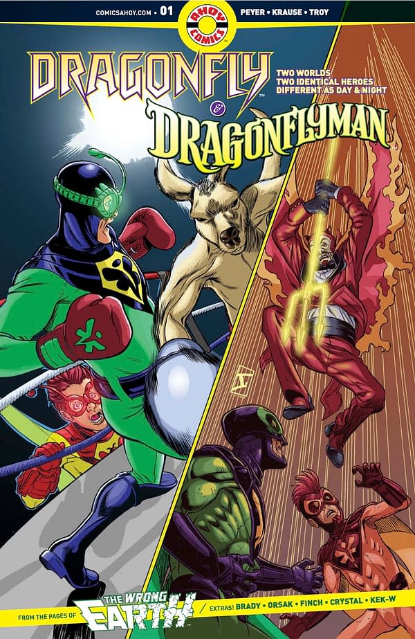 Read All Of Dragonflyman #1 For Free on Bleeding Cool.