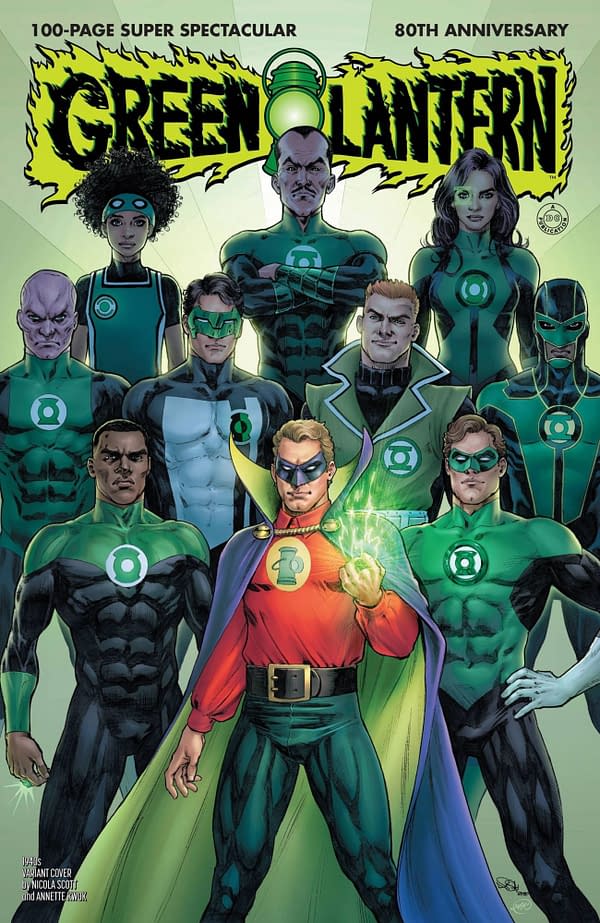 Green Lantern 80th Anniversary Special #1 1940's Variant Cover