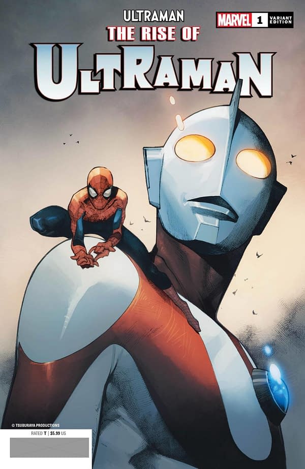 The Rise of Ultraman variant cover. Credit: Marvel.