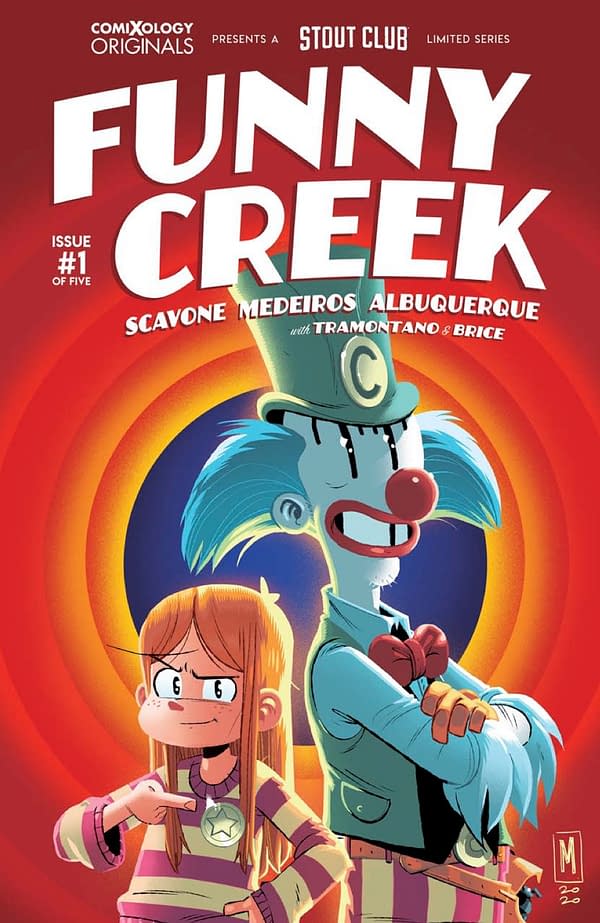 Stout Club teams with ComiXology Originals for Funny Creek #1. Credit: ComiXology Originals