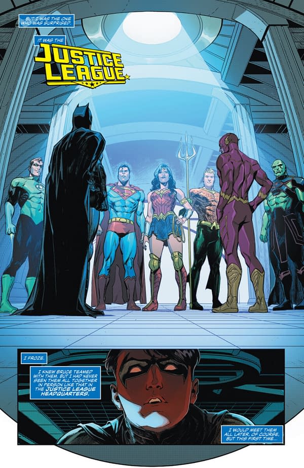 Justice League #53 Death Metal  Crossover Preview