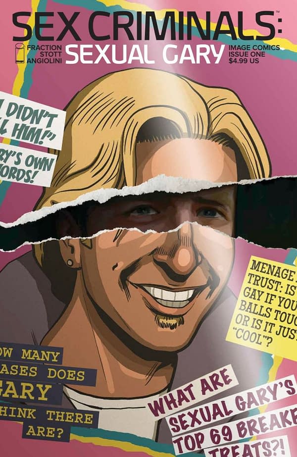 Sex Criminals: Sexual Gary #1 cover. Credit: Image Comics