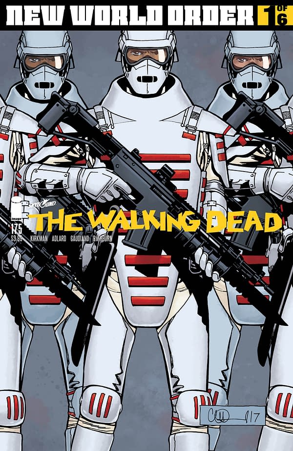 The Walking Dead posted a comic book-related teaser (Image: Skybound)