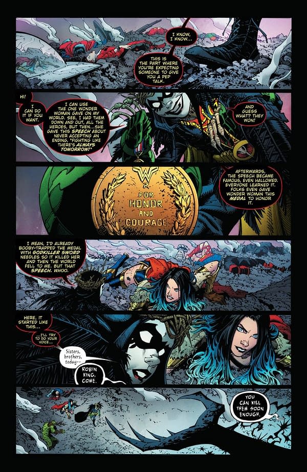 Death Metal #5 Lays Out DC Omniverse Continuity This Week (Spoilers)
